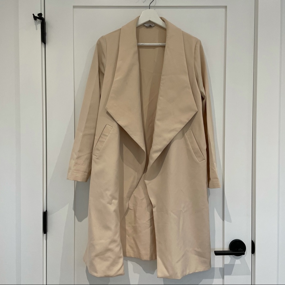 Beige Duster Coat